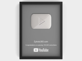 Custom YouTube Play Buttons কাস্টম ইউটিউব প্লে বাটন—আপনার অর্জনকে উদযাপন করুন!